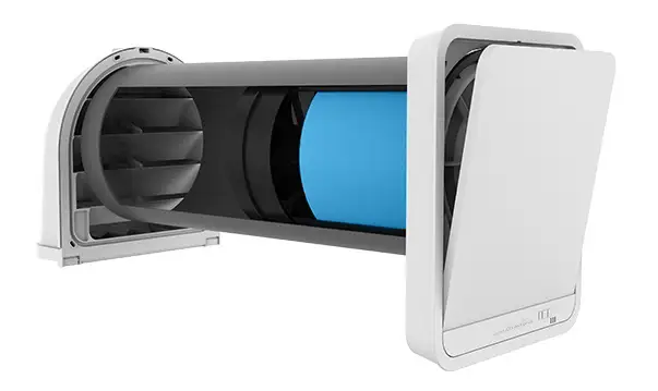 Querschnitt Lüftungsanlage Ambientika